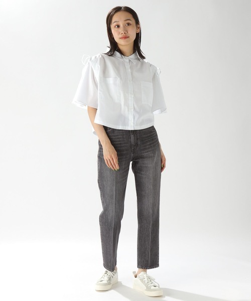 「niko and...」 デニムパンツ MEDIUM グレー レディース