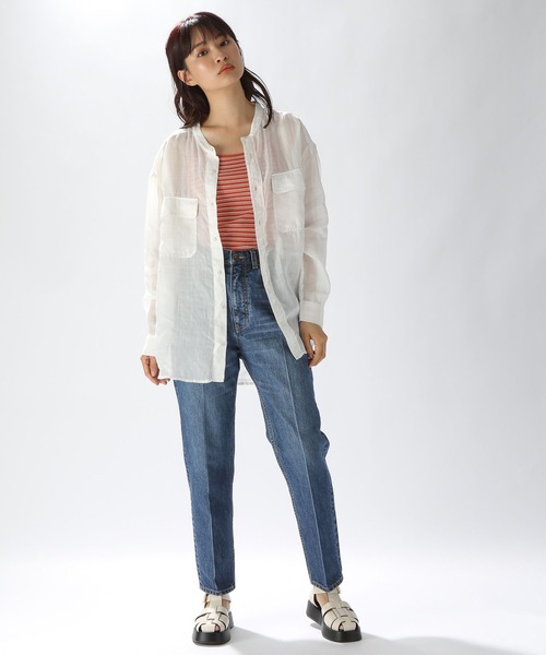 「niko and...」 デニムパンツ MEDIUM グレー レディース