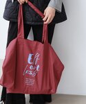 トートバッグ 「大容量」ビッグロゴトートBAG...の詳細画像1
