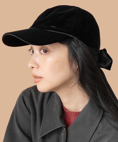 Casselini（キャセリーニ） キャップ 帽子 リボンキャップ レディース