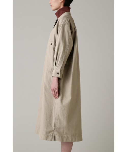 MHL.（エムエイチエル） 長袖ワンピース 1 カーキ レディース