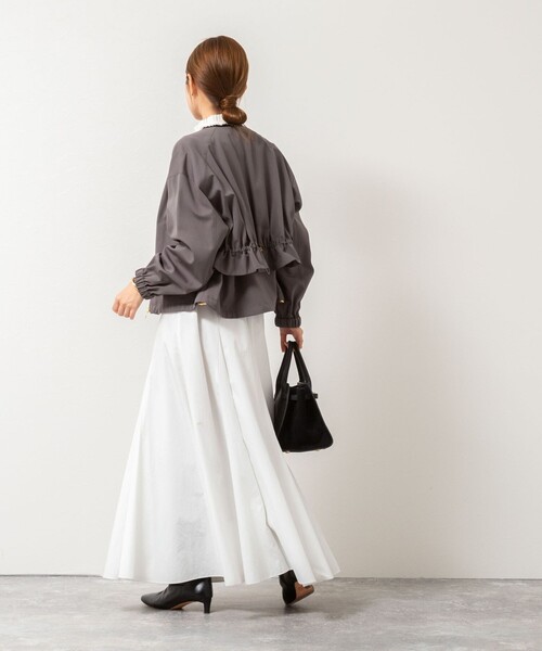 NOLLEY'S（ノーリーズ） ブルゾン アウター ウォッシャブルジップ