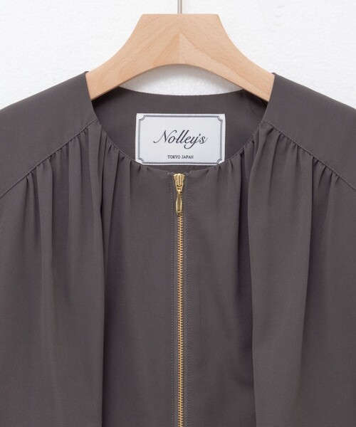 NOLLEY'S（ノーリーズ） ブルゾン アウター ウォッシャブルジップ