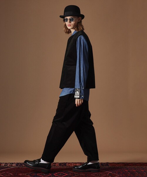 40CARATS&525 BY TAKEO KIKUCHI ワイドパンツ パンツ 「Sサイズ