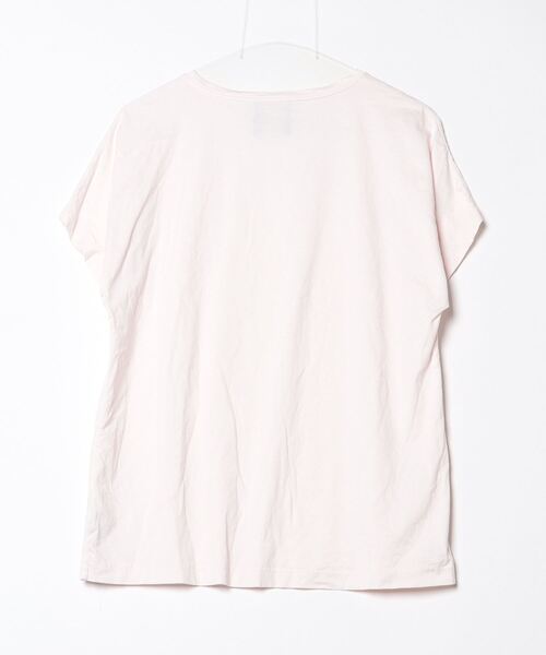 「ATON」 半袖カットソー 2 ピンク レディース_画像2