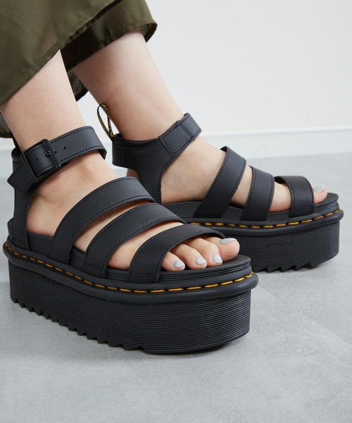 Dr.Martens（ドクターマーチン） フラットサンダル 6 ブラック