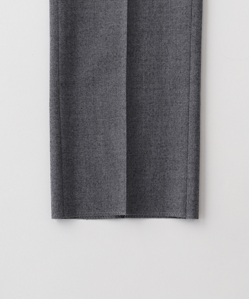 GERMANO（ジェルマーノ） スラックス Washable Saxony スラックス