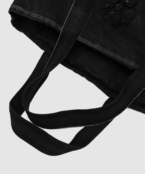 ERL（イーアールエル） トートバッグ UNISEX VENICE TOTE BAG WOVEN