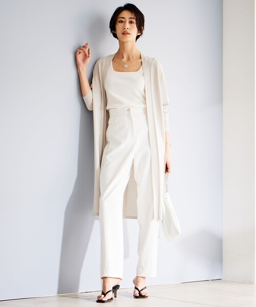 「ICB」 ノースリーブトップス SMALL ベージュ レディース_画像6