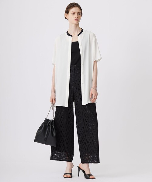 「ICB」 ノースリーブトップス SMALL ベージュ レディース_画像9