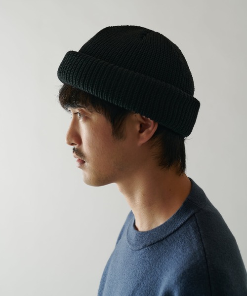 Kijima Takayuki ニットキャップ 新品　未使用　タグ付き KIJIMA TAKAYUKI（キジマタカユキ） ニットキャップ FREE ブラック