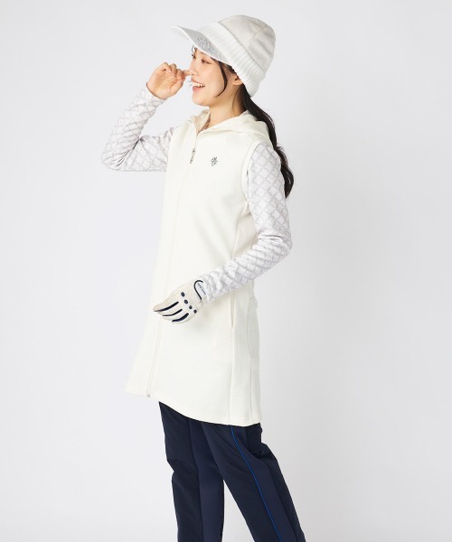 marie claire レディース ゴルフ ワンピース ホワイト L Marie Claire（マリ クレール） ワンピース 「marie claire:マリ