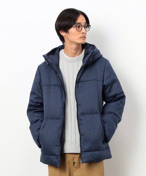 COMME CA ISM（コムサイズム） ダウンジャケット ダウン ダイヤカット