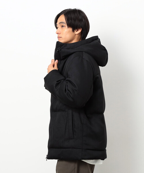 【美品】COMME CA ISM コムサイズム　メンズ　ダウンジャケット　黒　M COMME CA ISM（コムサイズム） ダウンジャケット ダウン ダイヤカット