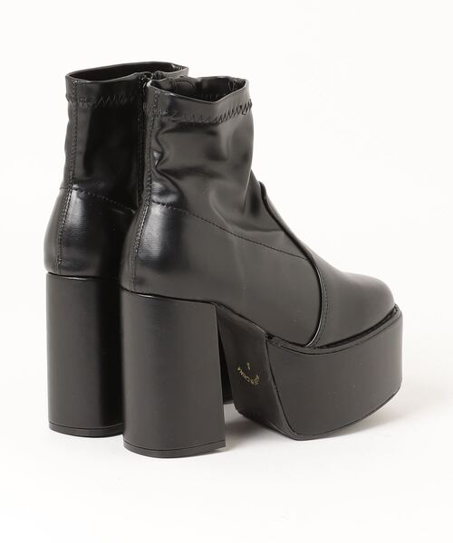 「LOVEHUNTER」 ショートブーツ LL ブラック レディース_画像2
