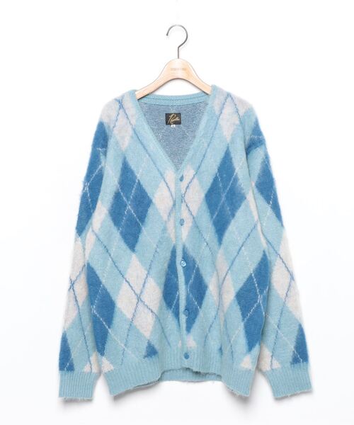 Needles（ニードルス） ニットカーディガン M ブルー メンズ