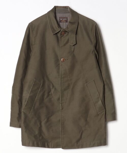 MR.OLIVE（ミスターオリーブ） ステンカラーコート MEDIUM グリーン