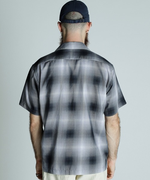 「schott」 半袖シャツ X-LARGE ブラック メンズの画像