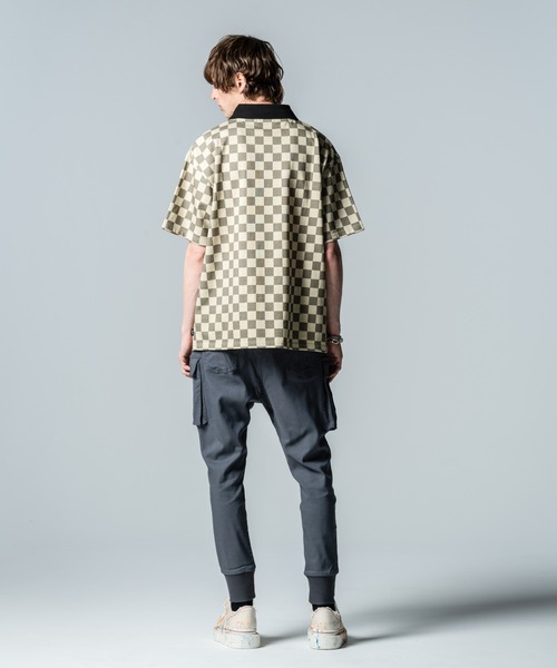 glamb / カーゴパンツ/M/ポリエステル/GRN/総柄 glamb（グラム） カーゴパンツ M グレー メンズ : ZOZOTOWN Yahoo!店