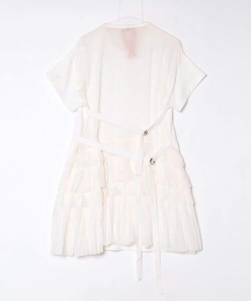 「N21 numero ventuno」 半袖ワンピース 40 ホワイト レディース_画像2