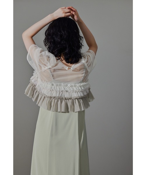 「niana」 コンビワンピース M グレー レディース_画像8