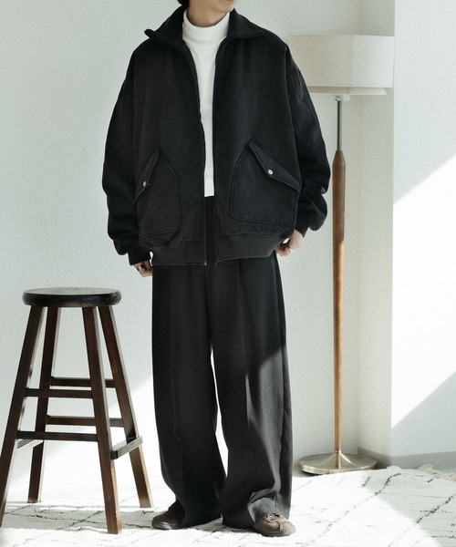 「epnok」 ブルゾン SMALL ネイビー メンズ_画像7