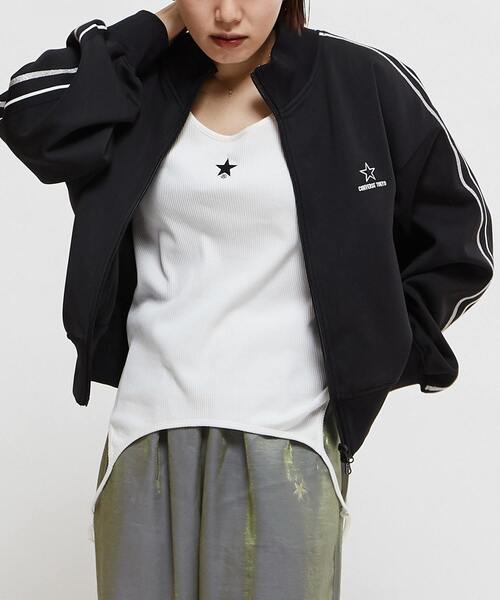 CONVERSE TOKYO 「CONVERSE TOKYO」 ジャージブルゾン MEDIUM ライト