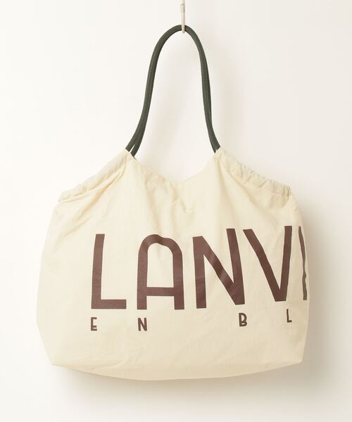 LANVIN en Bleu 「LANVIN Bleu」 トートバッグ FREE オフホワイト