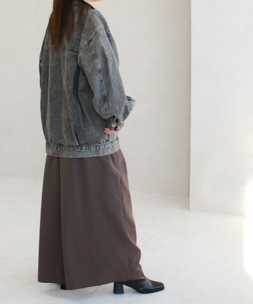 「Social GIRL」 デニムジャケット L ライトブルー レディース_画像4