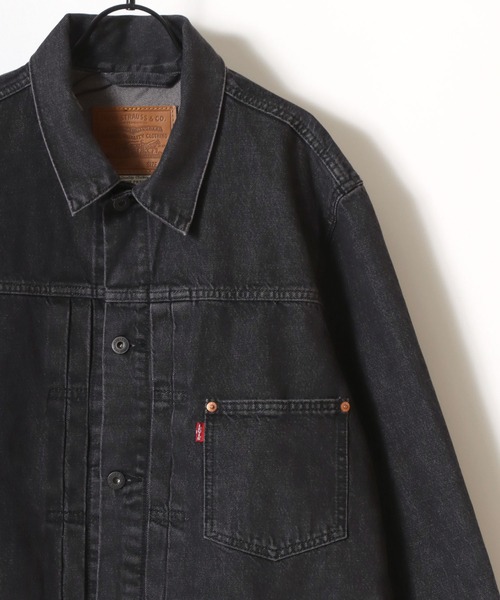 Levi's ブラック デニムジャケット Lサイズ Levi's（リーバイス） デニムジャケット L ブラック メンズ : ZOZOTOWN