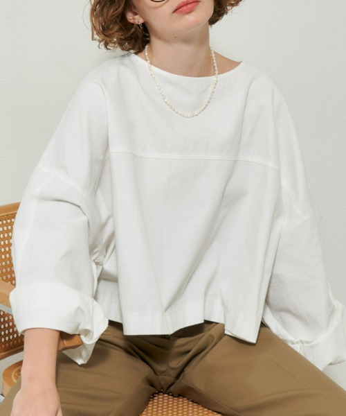 「Unitage」 長袖ブラウス FREE カーキ レディース_画像6