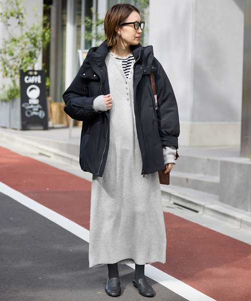 SLOBE IENA（スローブイエナ） ワンピース エアリーヘンリーニット