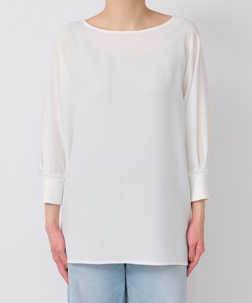 「RIVE DROITE」 長袖ブラウス FREE ライトグレー レディース_画像9