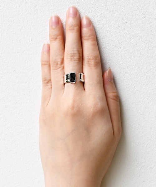 「sowi」 リング #13 セージグリーン レディース_画像9