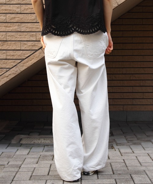 THEshinzoneシンゾーン デニム ホワイト 新品未使用36 THEshinzoneシンゾーン デニム ホワイト 新品未使用36 THE SHINZONE