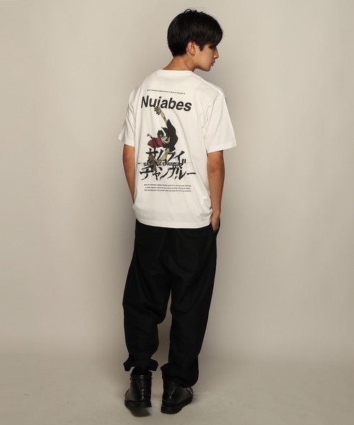 YEN TOWN MARKET tシャツ 「SAMURAI CHAMPLOO」aruarian dance バック