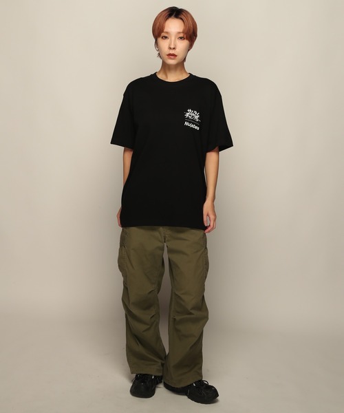 YEN TOWN MARKET tシャツ 「SAMURAI CHAMPLOO」aruarian dance バック