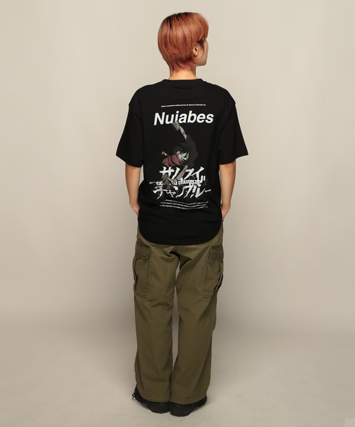 YEN TOWN MARKET tシャツ 「SAMURAI CHAMPLOO」aruarian dance バック