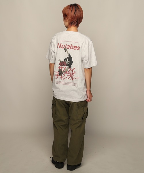 YEN TOWN MARKET tシャツ 「SAMURAI CHAMPLOO」aruarian dance バック