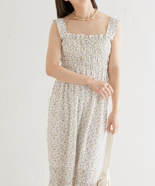 「Chico」 キャミソールワンピース FREE アイボリー レディース_画像8