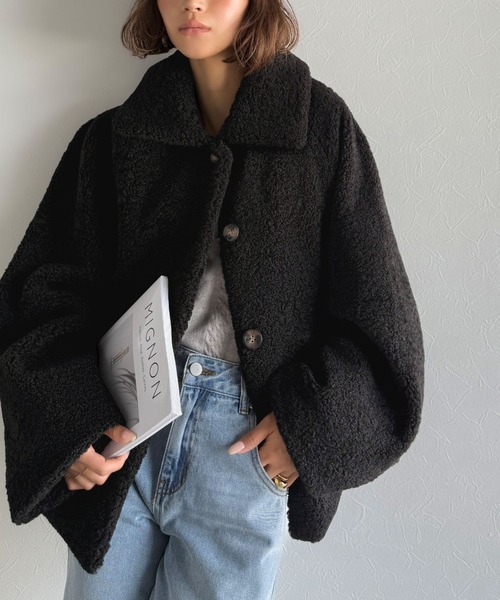 「classicalelf」 ブルゾン SMALL ブラック レディース_画像5