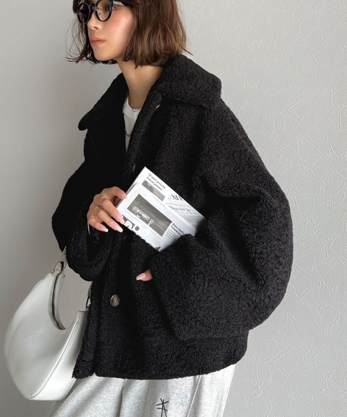 「classicalelf」 ブルゾン SMALL ブラック レディース_画像7