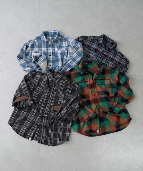 「CIAOPANIC TYPY」 長袖シャツ LARGE ブラウン レディース_画像2