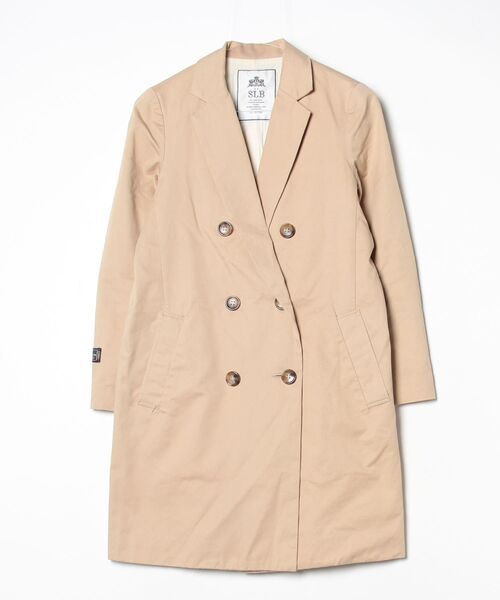 ((美品))SLOBE IÉNA ライトベージュ　ウール チェスターコート SLOBE IENA（スローブイエナ） チェスターコート 38 ベージュ