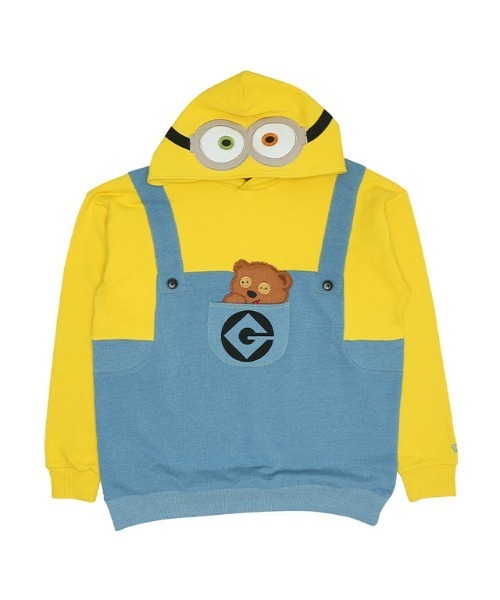 「MINIONS」 長袖カットソー L イエロー レディース_画像9