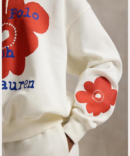 POLO RALPH LAUREN（ポロ・ラルフローレン） パーカー フローラル ロゴ