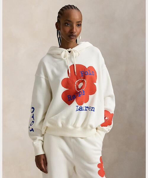 POLO RALPH LAUREN（ポロ・ラルフローレン） パーカー フローラル ロゴ