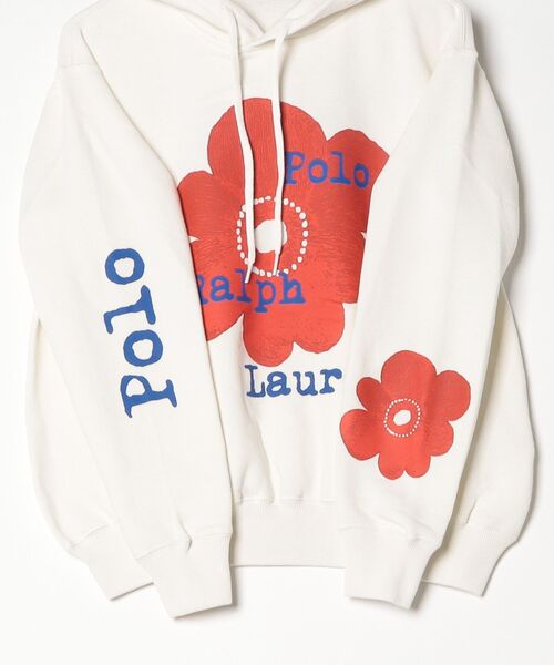 【POLORALPHLAUREN】WMPOKNINFB20777 フラッグ ロゴ フリース フーディースウェットパーカー POLO RALPH LAUREN（ポロ・ラルフローレン） POLO RALPH LAUREN / ポロ