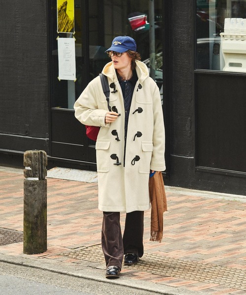 「EMMA CLOTHES」 ダッフルコート M ダークネイビー メンズ_画像6