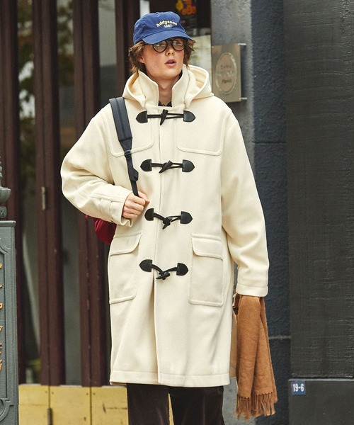 「EMMA CLOTHES」 ダッフルコート M ダークネイビー メンズ_画像7